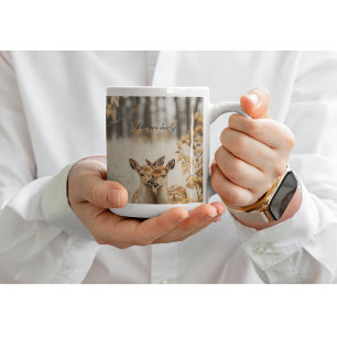 I love you deerly coffee mug