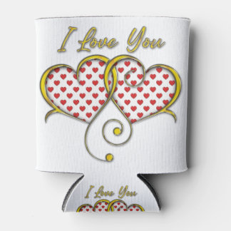 I love You Design Can Cooler