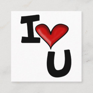 I love you discount card