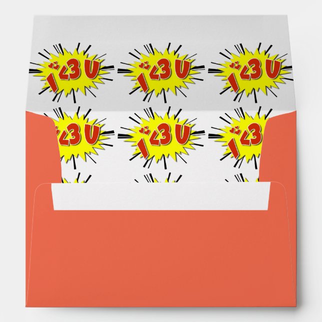 I love you envelopes (Back (Bottom))