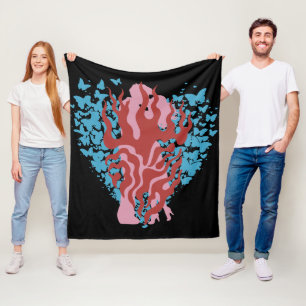 I LOVE YOU FLEECE BLANKET