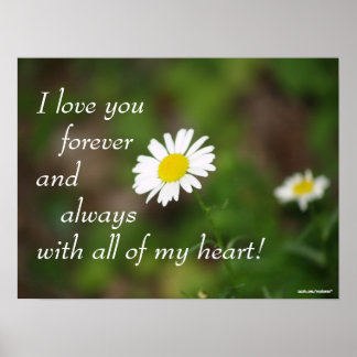 I Love You Forever Poster