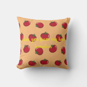 i love you from my head tomatoes throw pillow