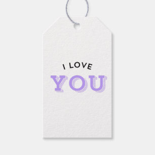 I Love You Gift Tags