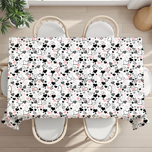 I Love You Gift Valentine Heart Tablecloth (I Love You Gift Valentine Heart Tablecloth)