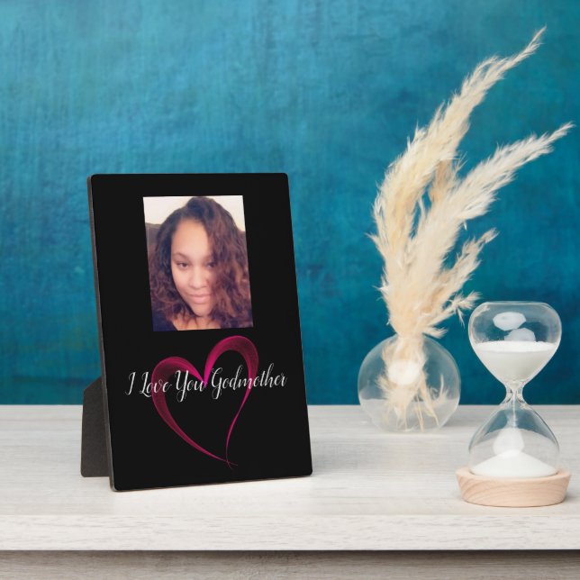 I love You Godmother Plaque (Side)