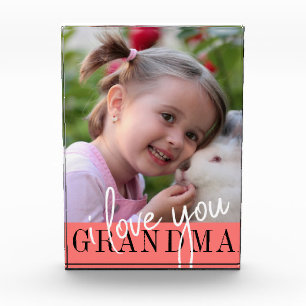 I Love You Grandma Custom Photo