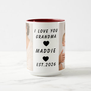 I Love You Grandma   Grandparents Day Mug