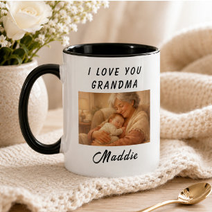 I Love You Grandma Mug Grandparents Day