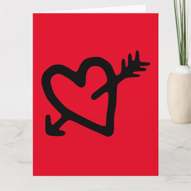 I LOVE YOU GREETING CARD (Front)
