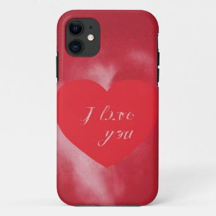 I Love You Heart Mobile Case