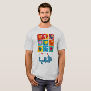 I Love You - Heartfelt Love and Affection - بحبك T-Shirt