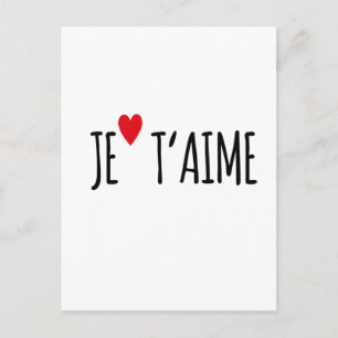 I love you - i Love u - Postkarte - Post Postcard