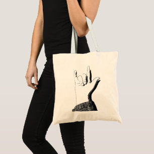I Love You in ASL  Tote Bag