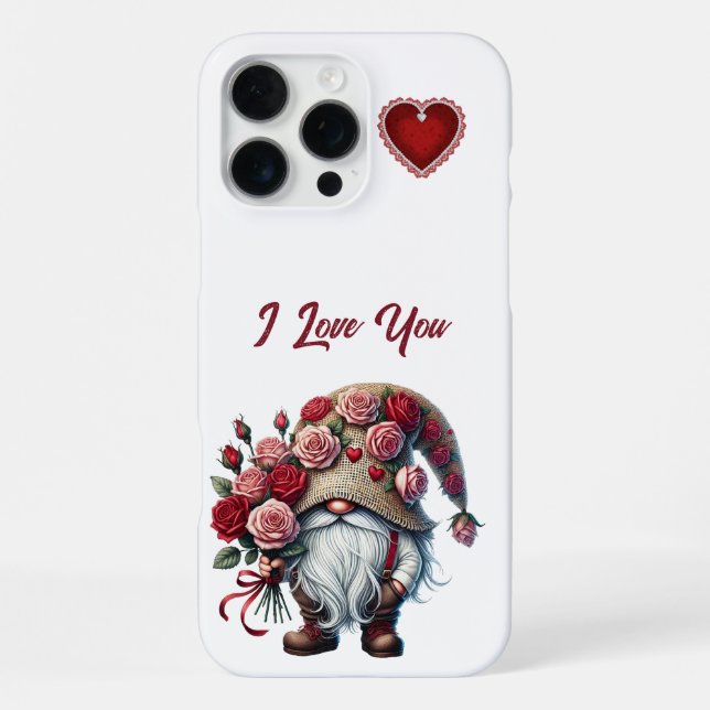 I love You iPhone Case (Back)