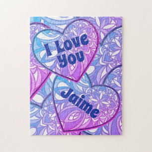 I Love You  Jigsaw Puzzle