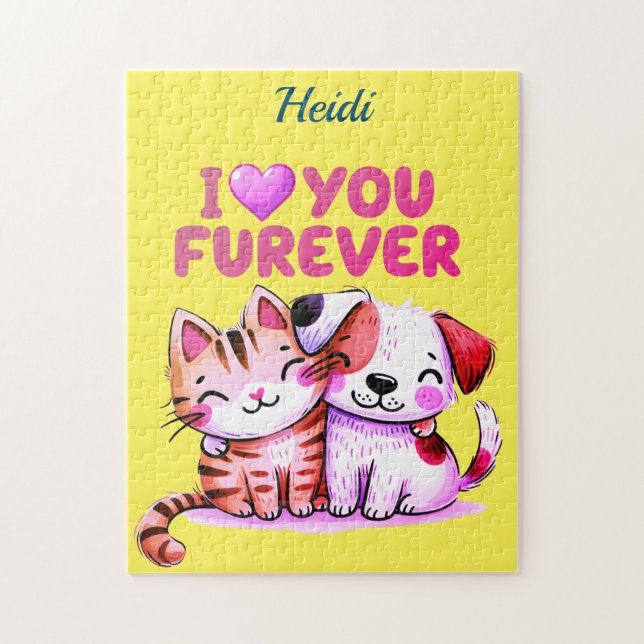 I Love you  Jigsaw Puzzle (Vertical)