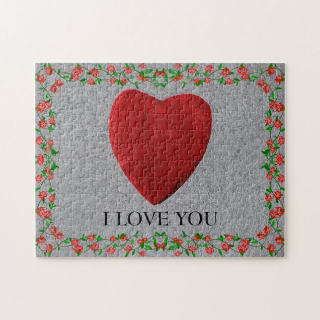 I love you jigsaw puzzle (Horizontal)