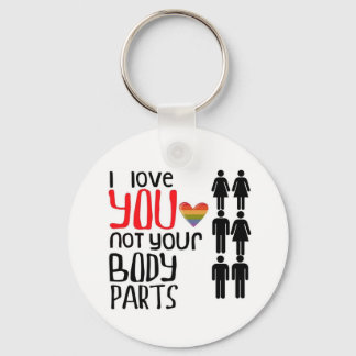 I Love YOU Keychain
