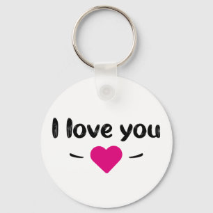 I love you keychain