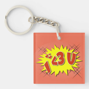 I love you keychain