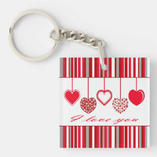 I love you keychain