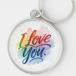 I Love You  Keychain