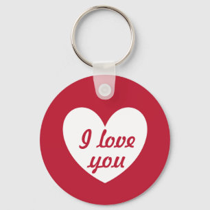 "I love you" Keychain