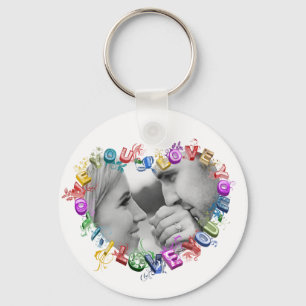 I LOVE YOU KEYCHAIN