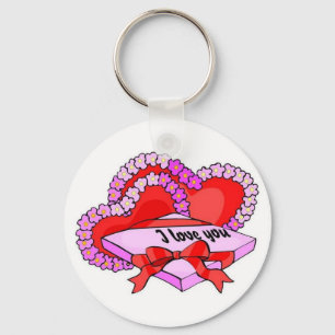 I Love You Keychain
