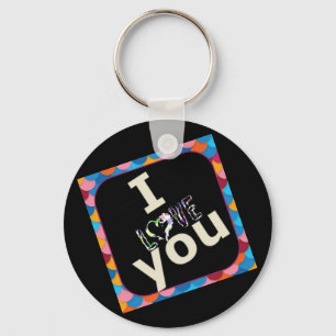 I love you keychain