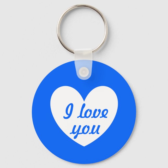 "I love you" Keychain (Front)