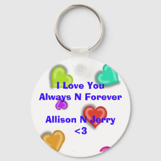 I Love You Keychain