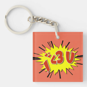 I love you keychain
