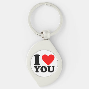 I Love You Keychain