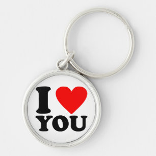 I Love You Keychain