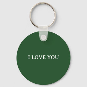 I LOVE YOU KEYCHAIN