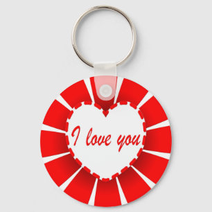 I love you keychain