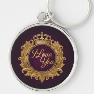 I Love You  Keychain