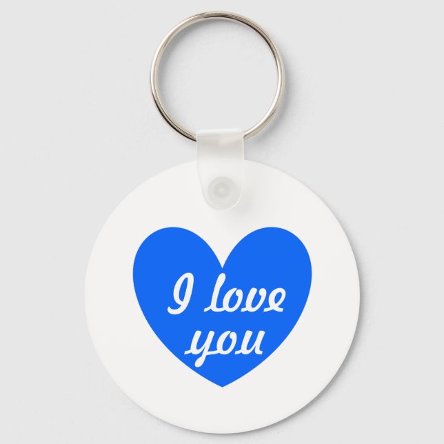 "I love you" Keychain (Front)