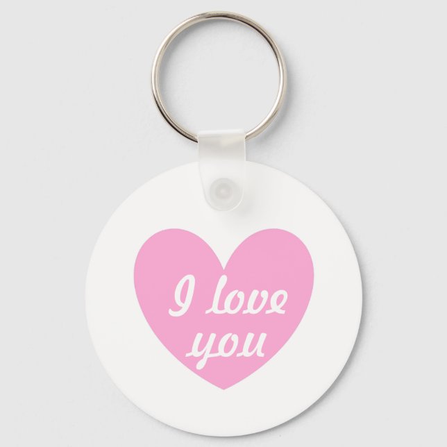 "I love you" Keychain (Front)