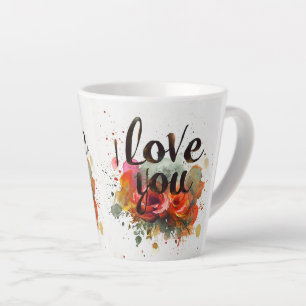 I Love You Latte Mug