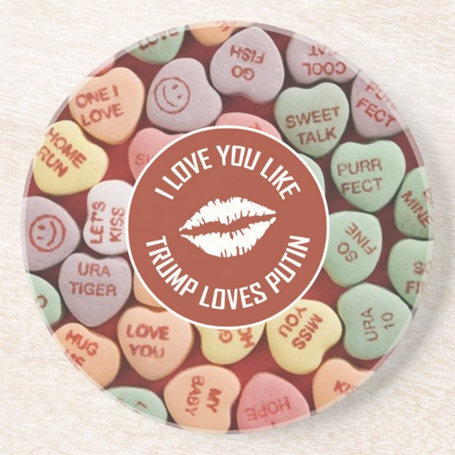 I LOVE YOU LIKE... COASTER (Front)
