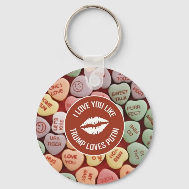 I LOVE YOU LIKE... KEYCHAIN (Front)