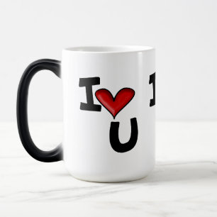 I love you  magic mug
