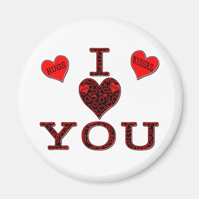 I Love You Magnet (Front)