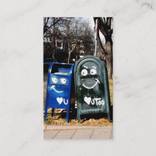 i love you mailboxes business card