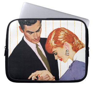 I Love You, Mama Girl Laptop Sleeve