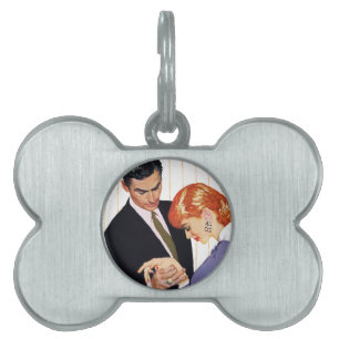 I Love You, Mama Girl Pet Tag