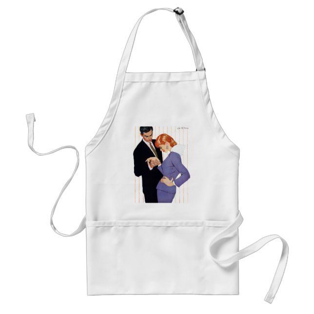 I Love You, Mama Girl Standard Apron (Front)